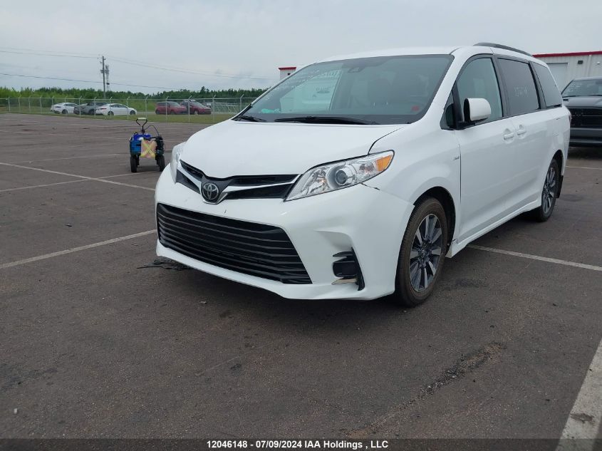 2019 Toyota Sienna Le 7-Passenger VIN: 5TDJZ3DC6KS213471 Lot: 12046148