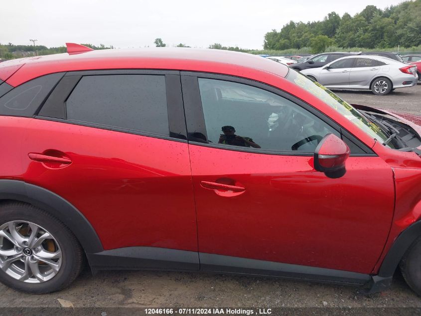 2022 Mazda Cx-3 VIN: JM1DKFC70N1602079 Lot: 12046166