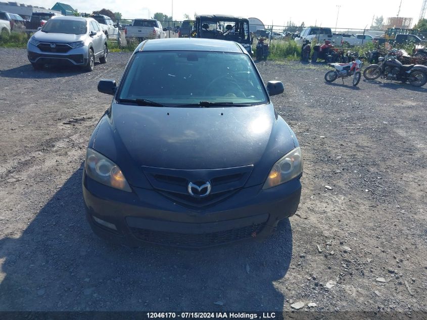 2008 Mazda 3 Hatchback VIN: JM1BK343781110137 Lot: 12046170