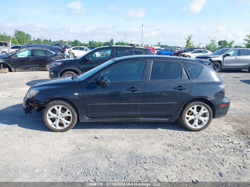 2008 Mazda 3 Hatchback VIN: JM1BK343781110137 Lot: 12046170