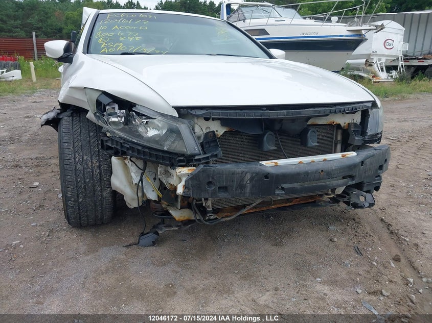 2010 Honda Accord Exl VIN: 1HGCS1B87AA800677 Lot: 12046172