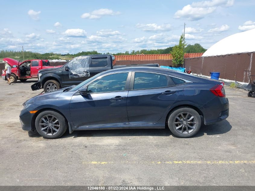 2020 Honda Civic Sedan VIN: 2HGFC2F7XLH033509 Lot: 12046180