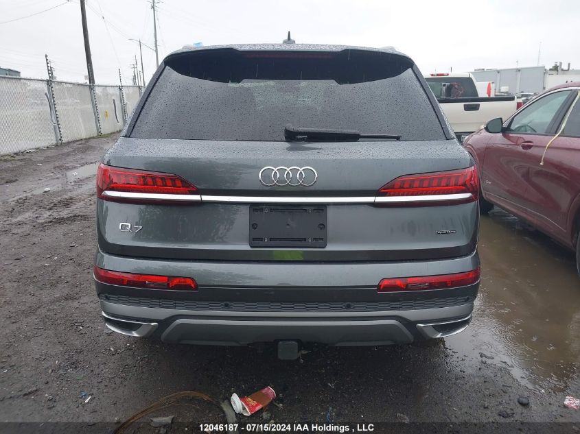 2021 Audi Q7 VIN: WA1MXAF77MD030323 Lot: 12046187