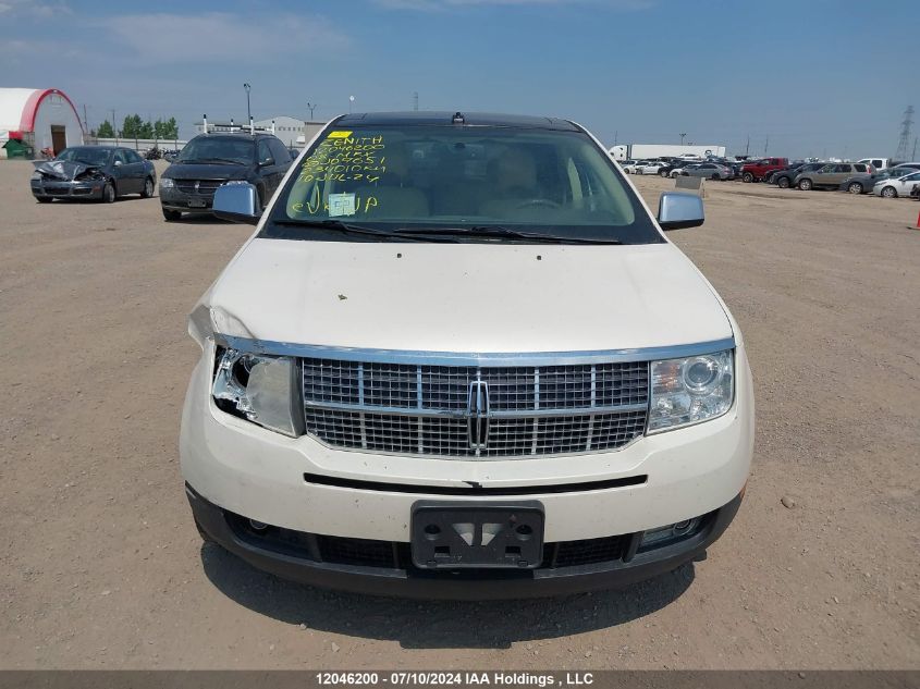 2008 Lincoln Mkx VIN: 2LMDU88C88BJ07651 Lot: 12046200