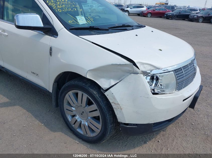 2008 Lincoln Mkx VIN: 2LMDU88C88BJ07651 Lot: 12046200