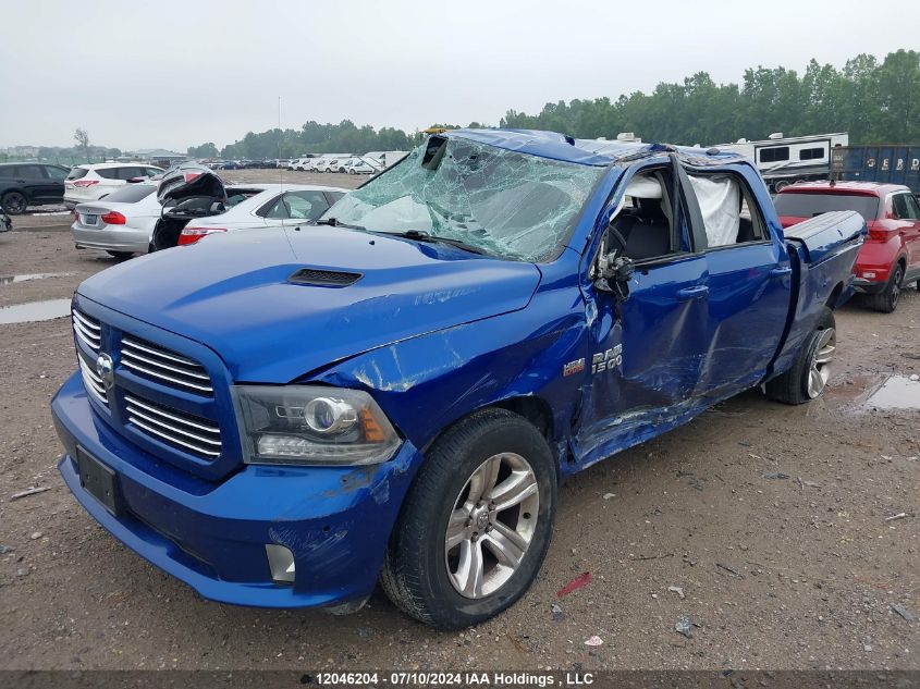 2017 Ram 1500 Sport VIN: 1C6RR7UT3HS835656 Lot: 12046204