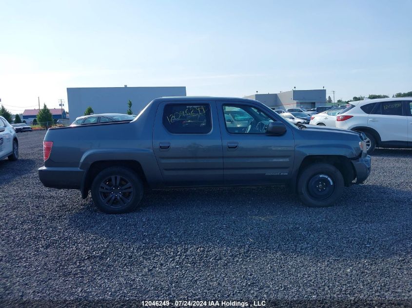 2011 Honda Ridgeline Rtl VIN: 5FPYK1F51BB502310 Lot: 12046249