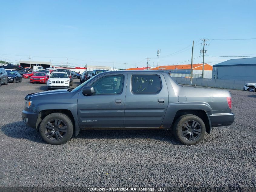 2011 Honda Ridgeline Rtl VIN: 5FPYK1F51BB502310 Lot: 12046249