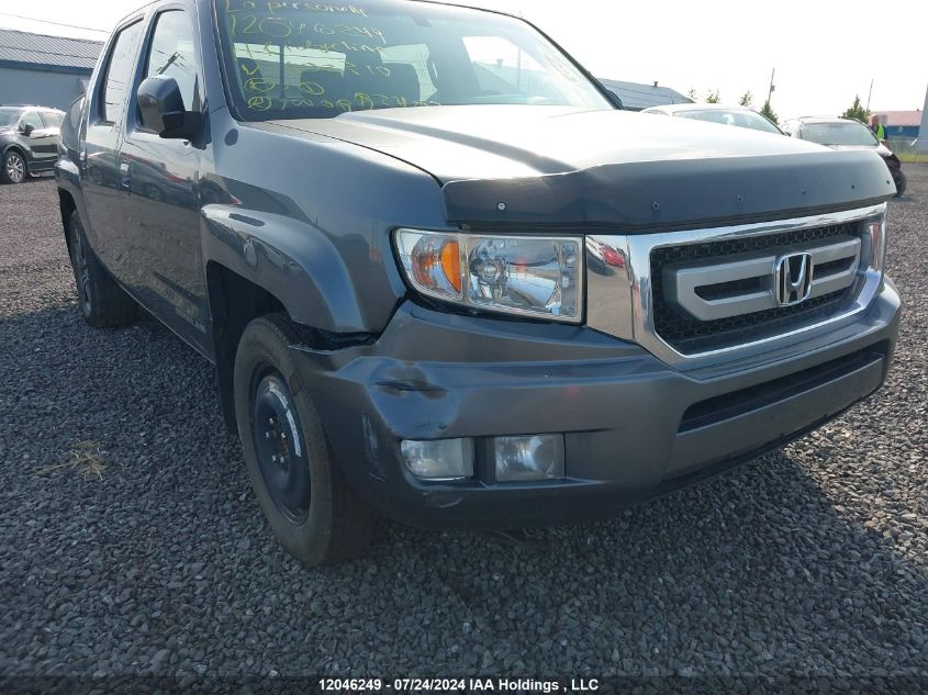 2011 Honda Ridgeline Rtl VIN: 5FPYK1F51BB502310 Lot: 12046249