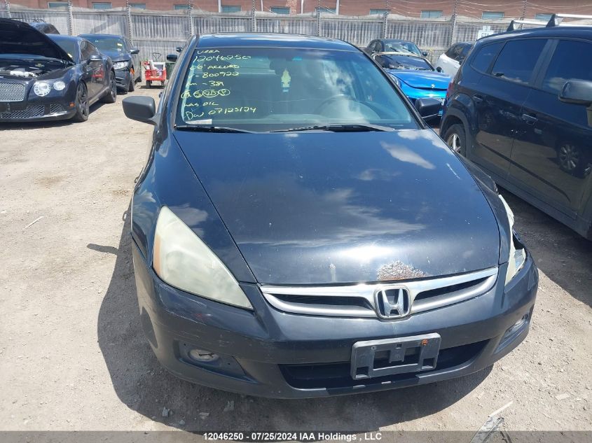 2006 Honda Accord Sdn VIN: 1HGCM66846A800922 Lot: 12046250