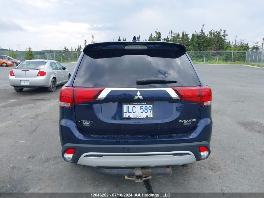 2019 Mitsubishi Outlander VIN: JA4JZ3AXXKZ609922 Lot: 12046252
