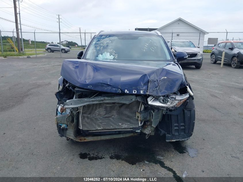 2019 Mitsubishi Outlander VIN: JA4JZ3AXXKZ609922 Lot: 12046252