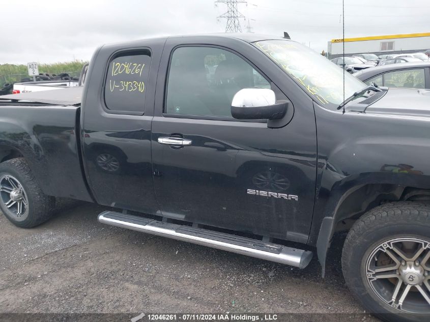 2011 GMC Sierra 1500 VIN: 1GTR2VE35BZ343340 Lot: 12046261