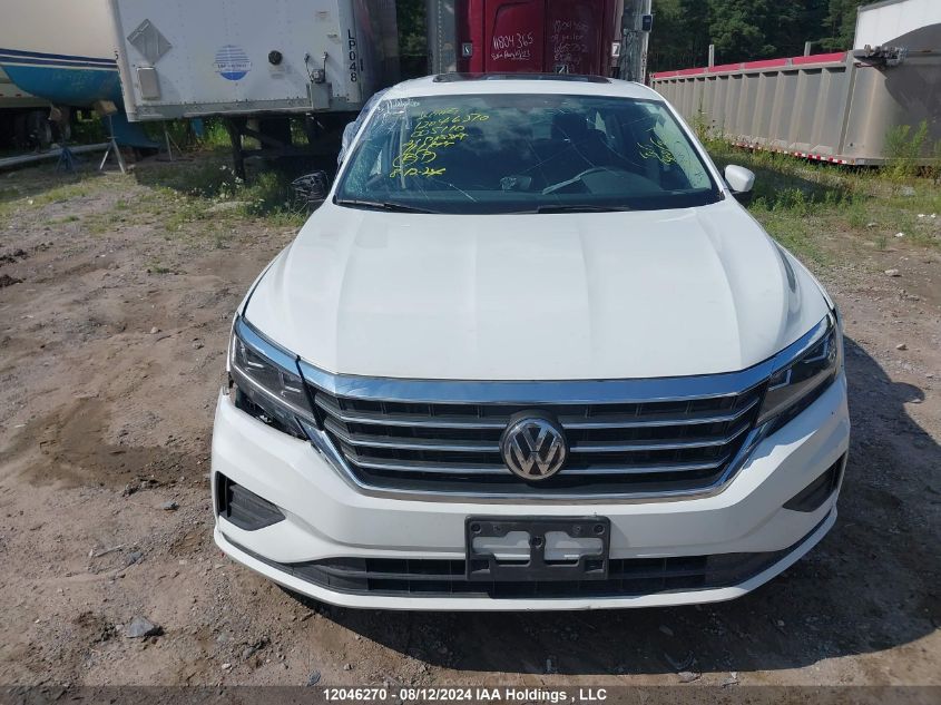 2021 Volkswagen Passat VIN: 1VWBA7A37MC005110 Lot: 12046270