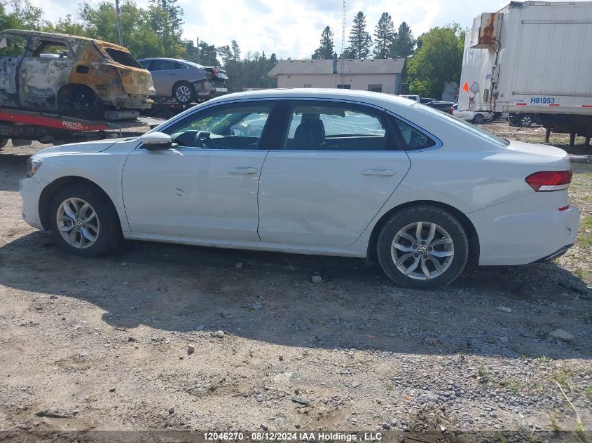 2021 Volkswagen Passat VIN: 1VWBA7A37MC005110 Lot: 12046270