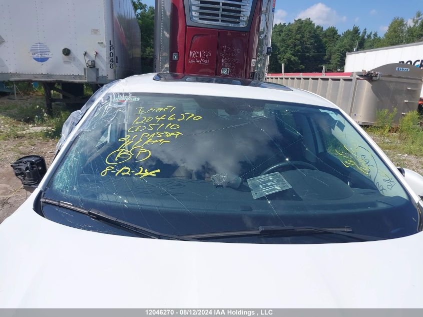 2021 Volkswagen Passat VIN: 1VWBA7A37MC005110 Lot: 12046270