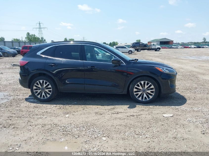 2020 Ford Escape Titanium VIN: 1FMCU9DZ2LUB26545 Lot: 12046273