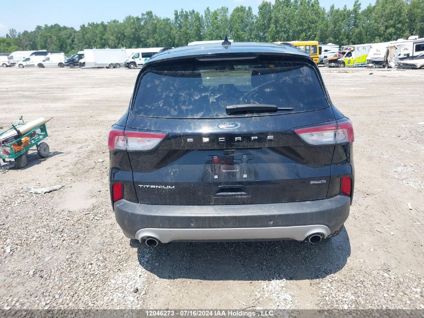 2020 Ford Escape Titanium VIN: 1FMCU9DZ2LUB26545 Lot: 12046273