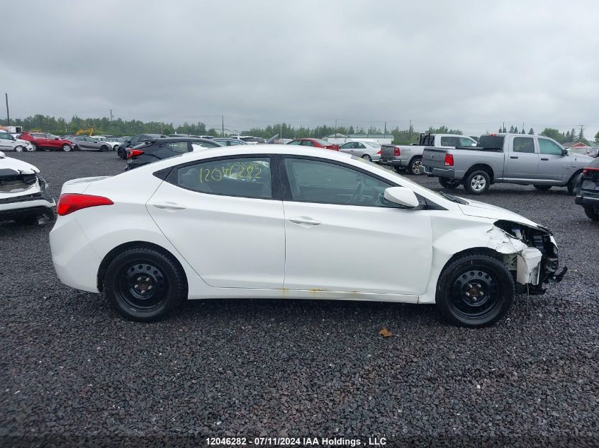 2013 Hyundai Elantra Gls/Limited VIN: 5NPDH4AE7DH357387 Lot: 12046282