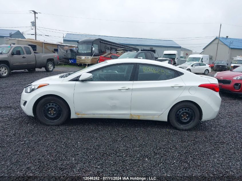 2013 Hyundai Elantra Gls/Limited VIN: 5NPDH4AE7DH357387 Lot: 12046282