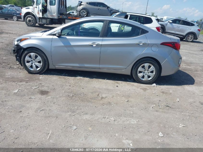 2016 Hyundai Elantra VIN: 5NPDH4AE9GH673782 Lot: 12046283