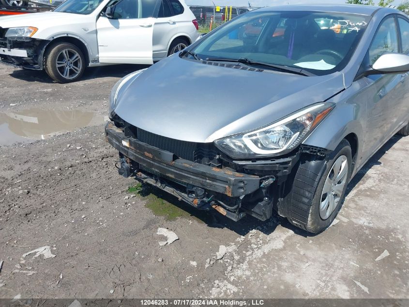 2016 Hyundai Elantra VIN: 5NPDH4AE9GH673782 Lot: 12046283