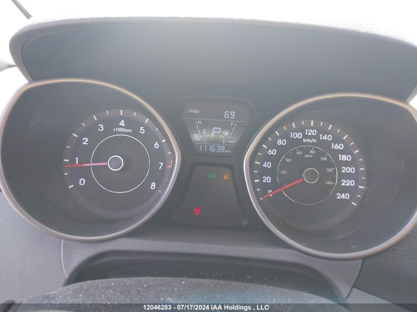 2016 Hyundai Elantra VIN: 5NPDH4AE9GH673782 Lot: 12046283