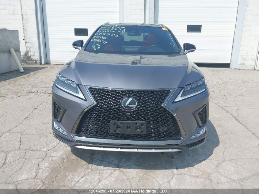 2021 Lexus Rx 350 F Sport VIN: 2T2YZMDA8MC275982 Lot: 12046298