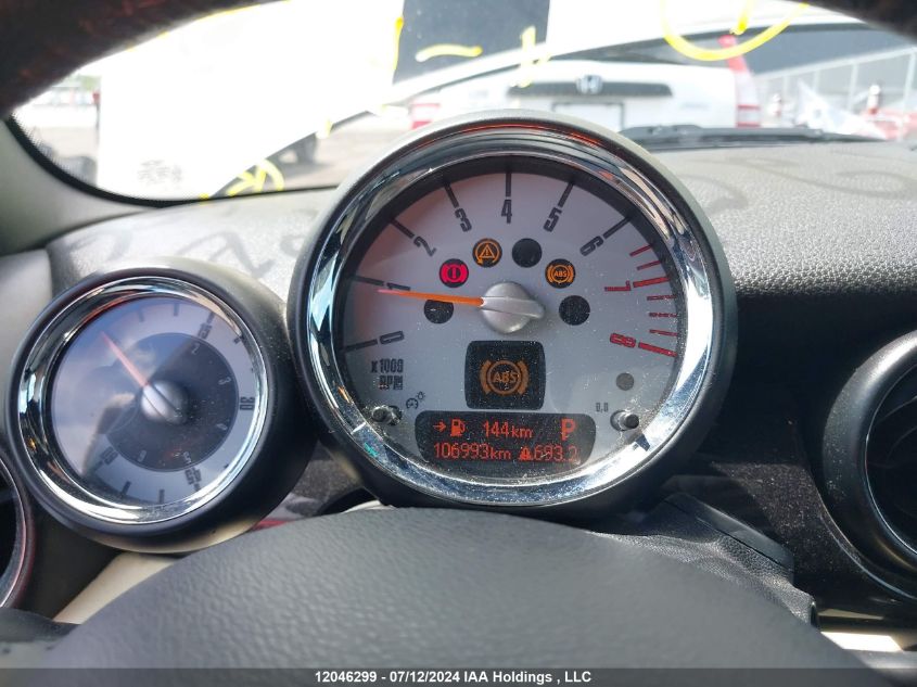 2009 Mini Cooper VIN: WMWMR33589TU95606 Lot: 12046299