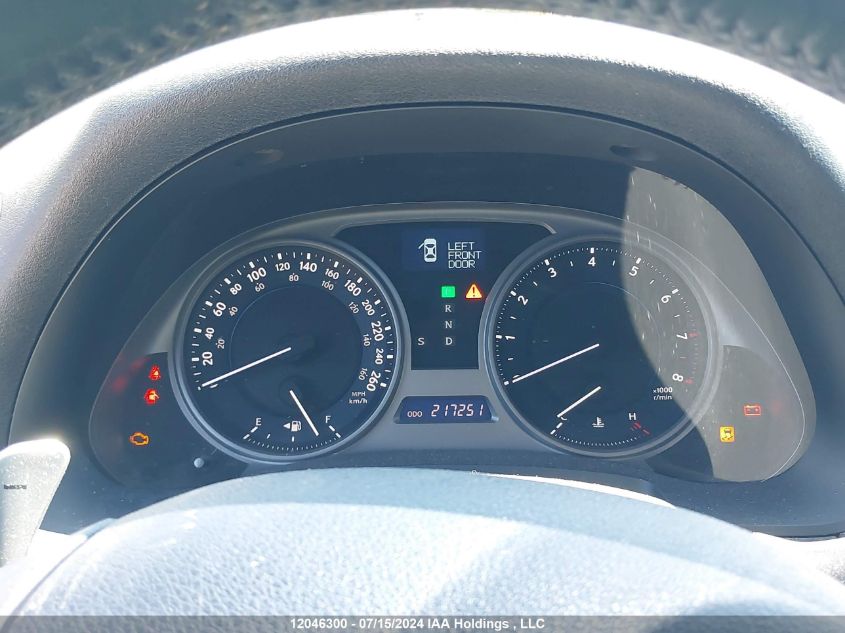 2007 Lexus Is 250 VIN: JTHCK262975014681 Lot: 12046300