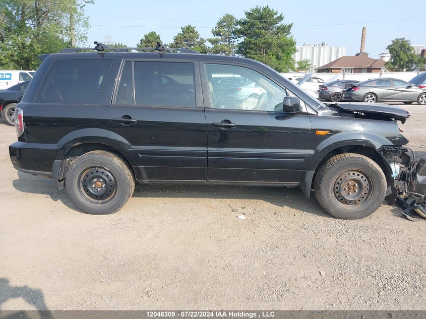 2008 Honda Pilot VIN: 5FNYF18658B501835 Lot: 12046309