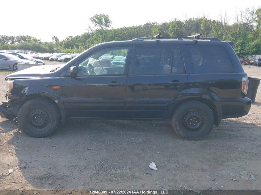 2008 Honda Pilot VIN: 5FNYF18658B501835 Lot: 12046309