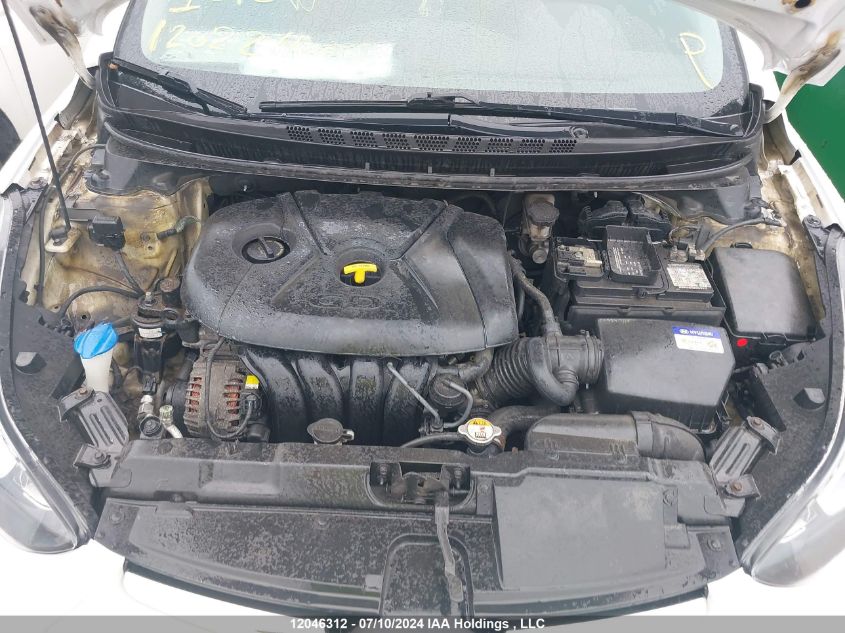 2015 Hyundai Elantra Limited VIN: KMHDH4AH2FU404212 Lot: 12046312