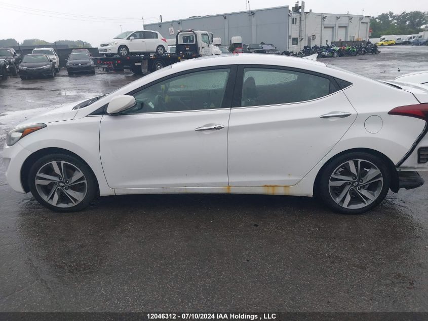 2015 Hyundai Elantra Limited VIN: KMHDH4AH2FU404212 Lot: 12046312