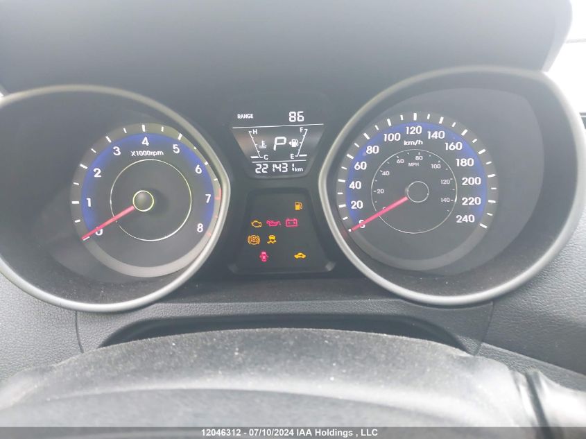 2015 Hyundai Elantra Limited VIN: KMHDH4AH2FU404212 Lot: 12046312