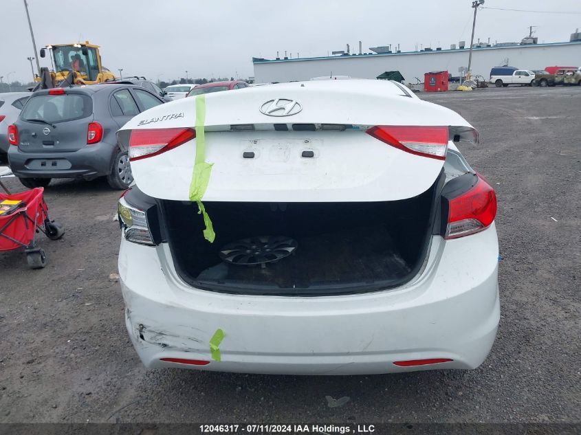 2013 Hyundai Elantra Gls/Limited VIN: 5NPDH4AE4DH199686 Lot: 12046317