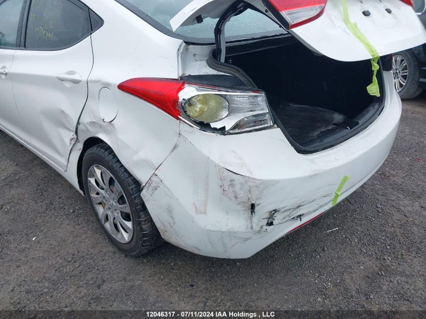 2013 Hyundai Elantra Gls/Limited VIN: 5NPDH4AE4DH199686 Lot: 12046317