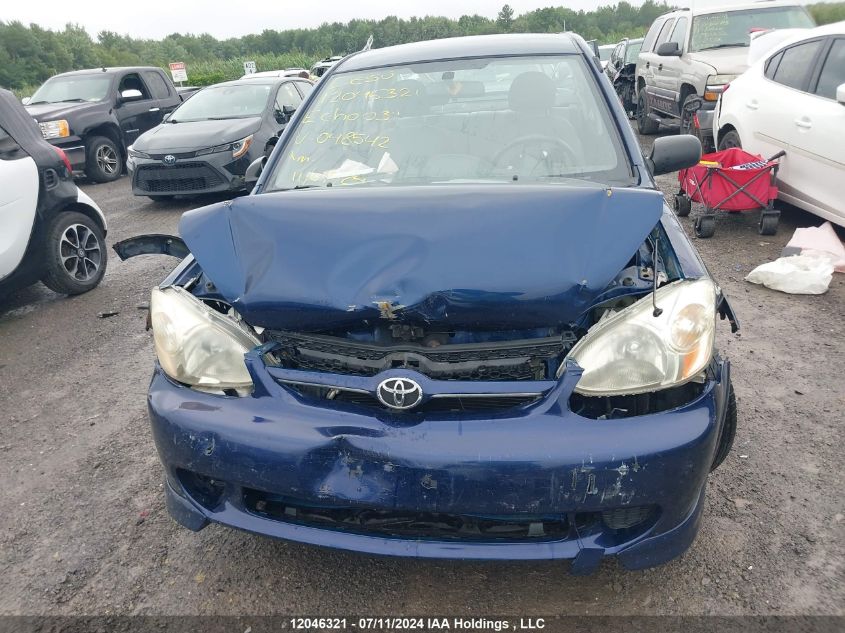 2003 Toyota Echo VIN: JTDBT123435048542 Lot: 12046321