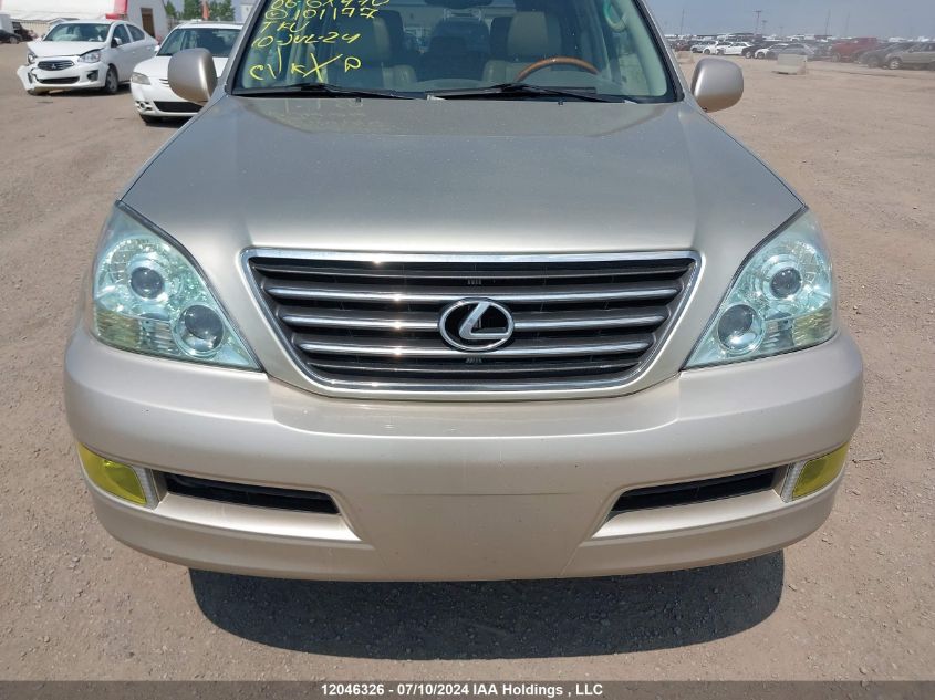 2006 Lexus Gx 470 VIN: JTJBT20X760101177 Lot: 12046326