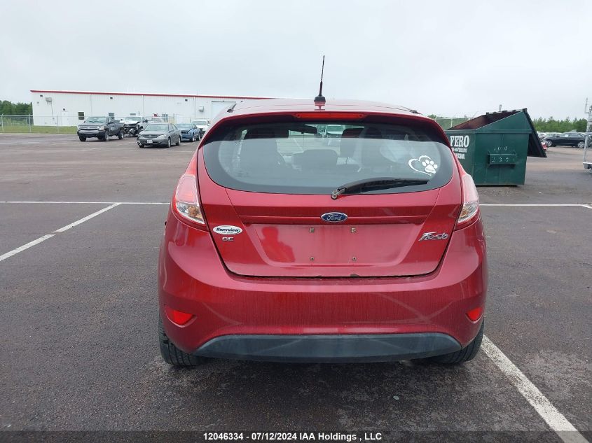 2016 Ford Fiesta Se VIN: 3FADP4EJ7GM195615 Lot: 12046334