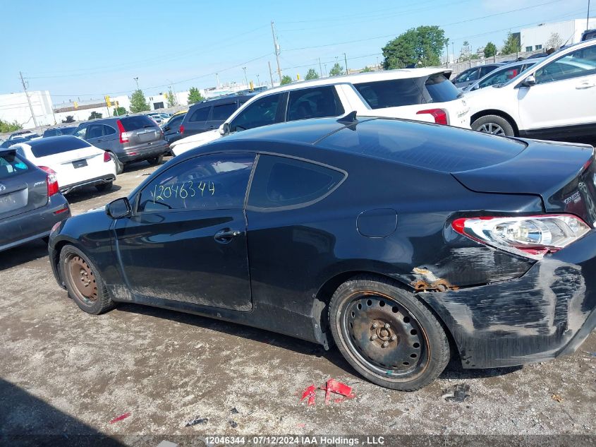 2010 Hyundai Genesis Coupe 2.0T VIN: KMHHT6KD0AU036807 Lot: 12046344