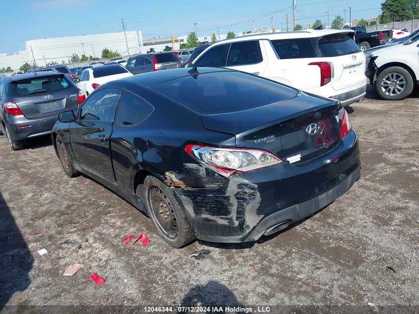 2010 Hyundai Genesis Coupe 2.0T VIN: KMHHT6KD0AU036807 Lot: 12046344