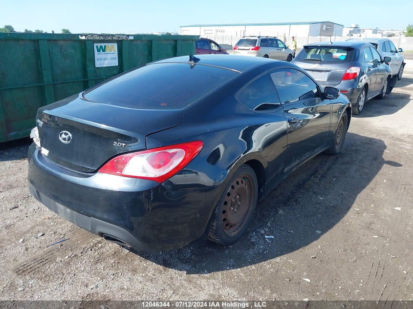 2010 Hyundai Genesis Coupe 2.0T VIN: KMHHT6KD0AU036807 Lot: 12046344
