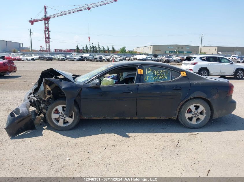 2005 Pontiac Grand Prix VIN: 2G2WS522451252074 Lot: 12046351