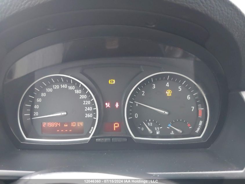 2009 BMW X3 xDrive30I VIN: WBXPC93479WJ30458 Lot: 12046360