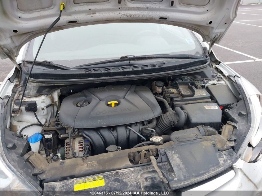 2016 Hyundai Elantra Sport Appearance VIN: KMHDH4AE1GU569384 Lot: 12046375