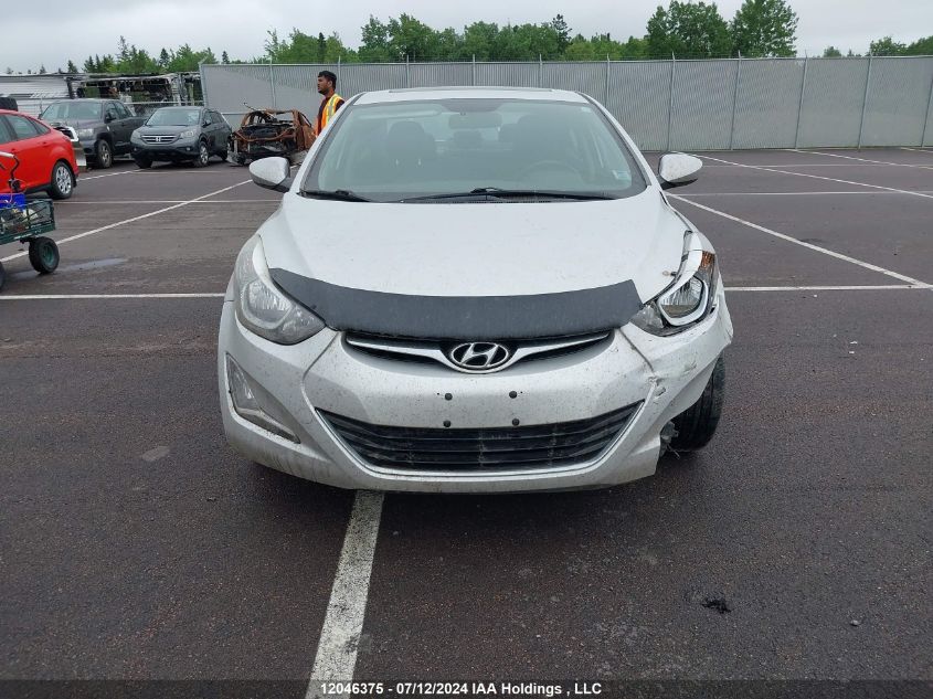 2016 Hyundai Elantra Sport Appearance VIN: KMHDH4AE1GU569384 Lot: 12046375