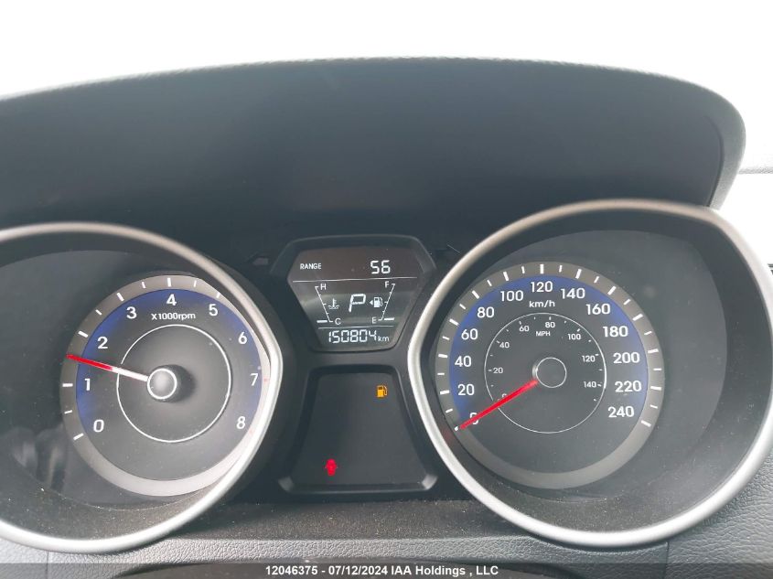 2016 Hyundai Elantra Sport Appearance VIN: KMHDH4AE1GU569384 Lot: 12046375