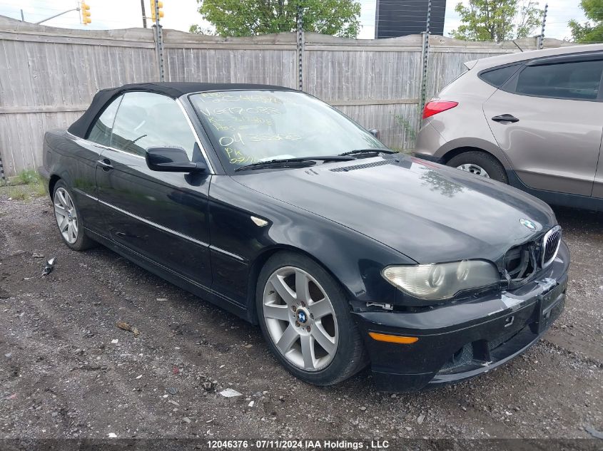 2004 BMW 325 Ci VIN: WBABW33494PG97088 Lot: 12046376