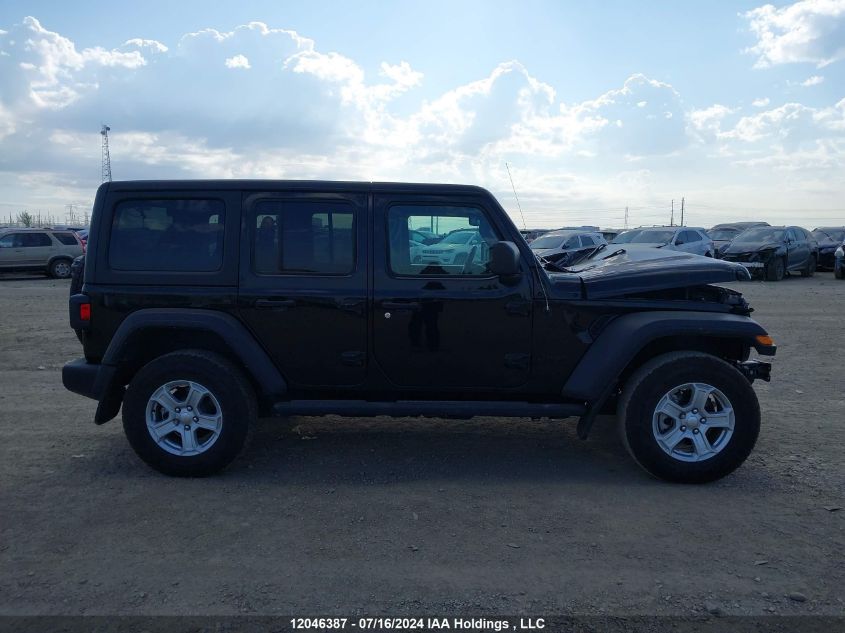 2022 Jeep Wrangler Unlimited Sport S VIN: 1C4HJXDG7NW143824 Lot: 12046387